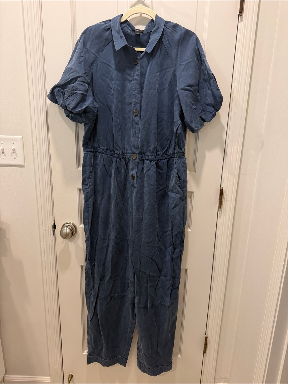 J. Crew Navy One-Piece Jumpsuit